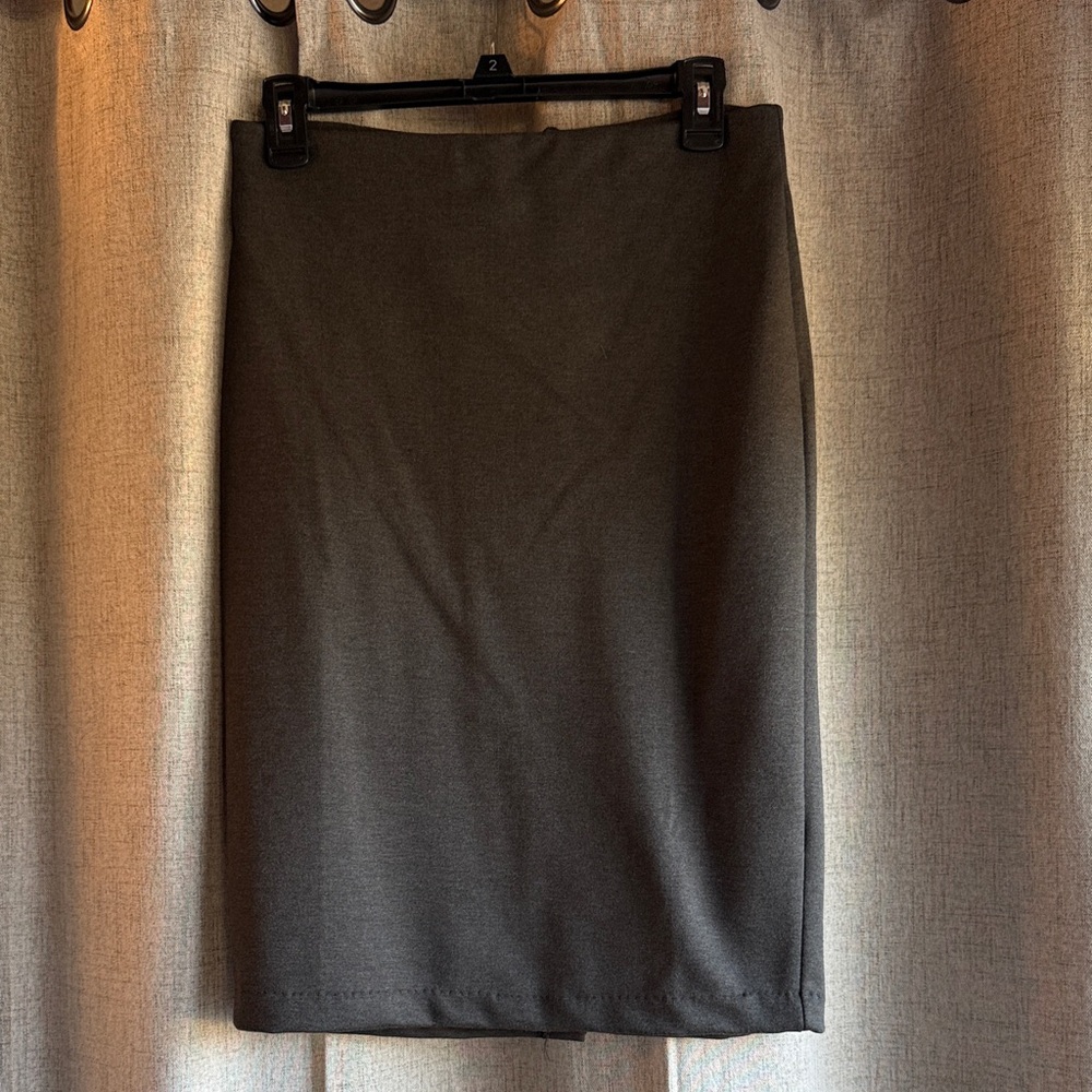 Philosophy Classic Charcoal Pencil Skirt Size 2